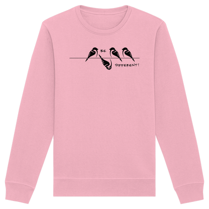 Sei anders, kleiner Spatz - Organic Basic Unisex Sweatshirt