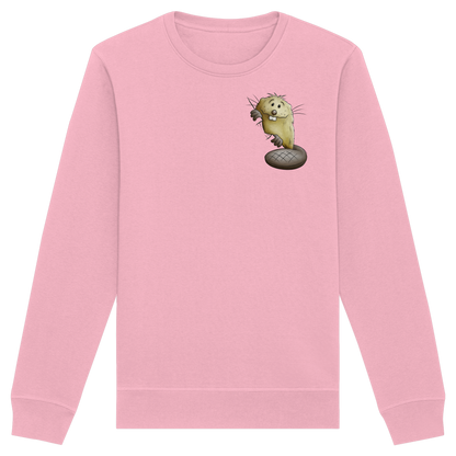 Lustiger frecher Biber - Organic Basic Unisex Sweatshirt