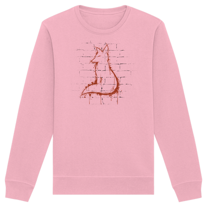 Street Art Fuchs Silhouette - Organic Basic Unisex Sweatshirt