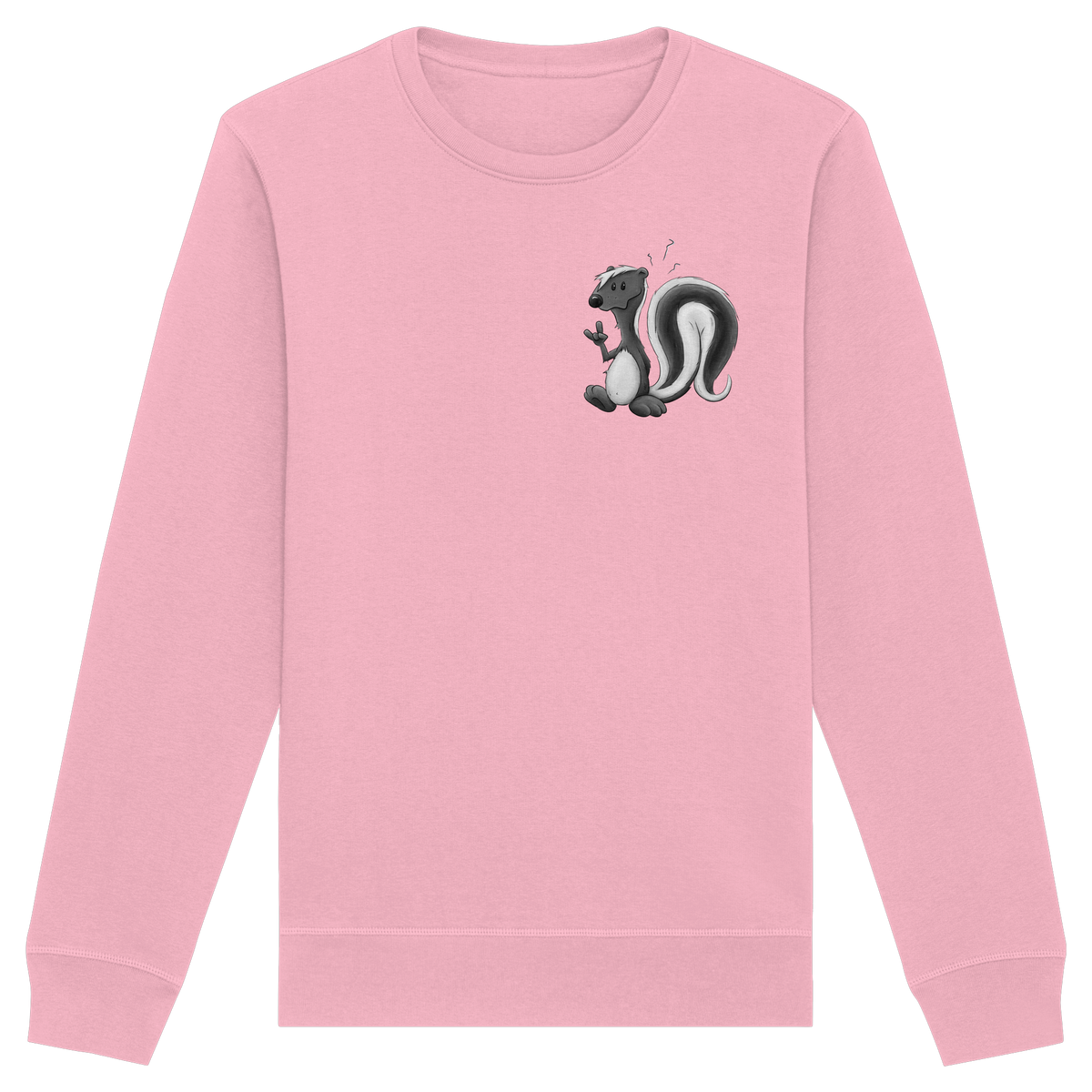 Lustig stinkiges Stinktier - Organic Basic Unisex Sweatshirt