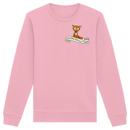 Oh For Fox Sake – Um Fuchses Willen - Organic Basic Unisex Sweatshirt