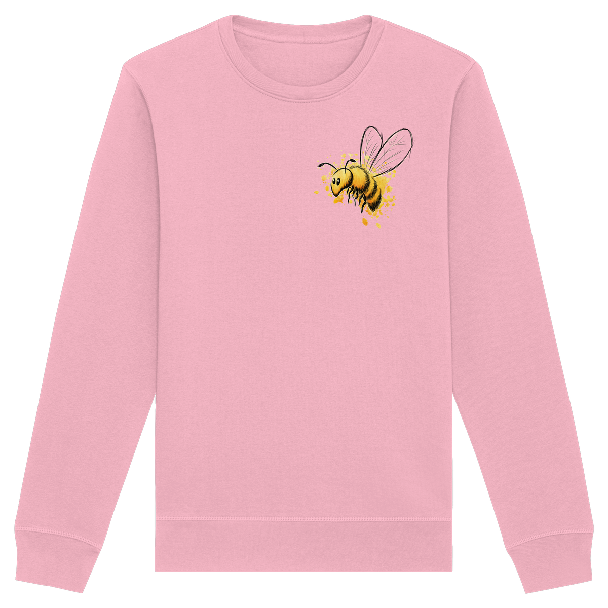 Lässige kleine Honig-Biene - Organic Basic Unisex Sweatshirt