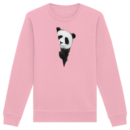 Panda Bär Illustration - Organic Basic Unisex Sweatshirt