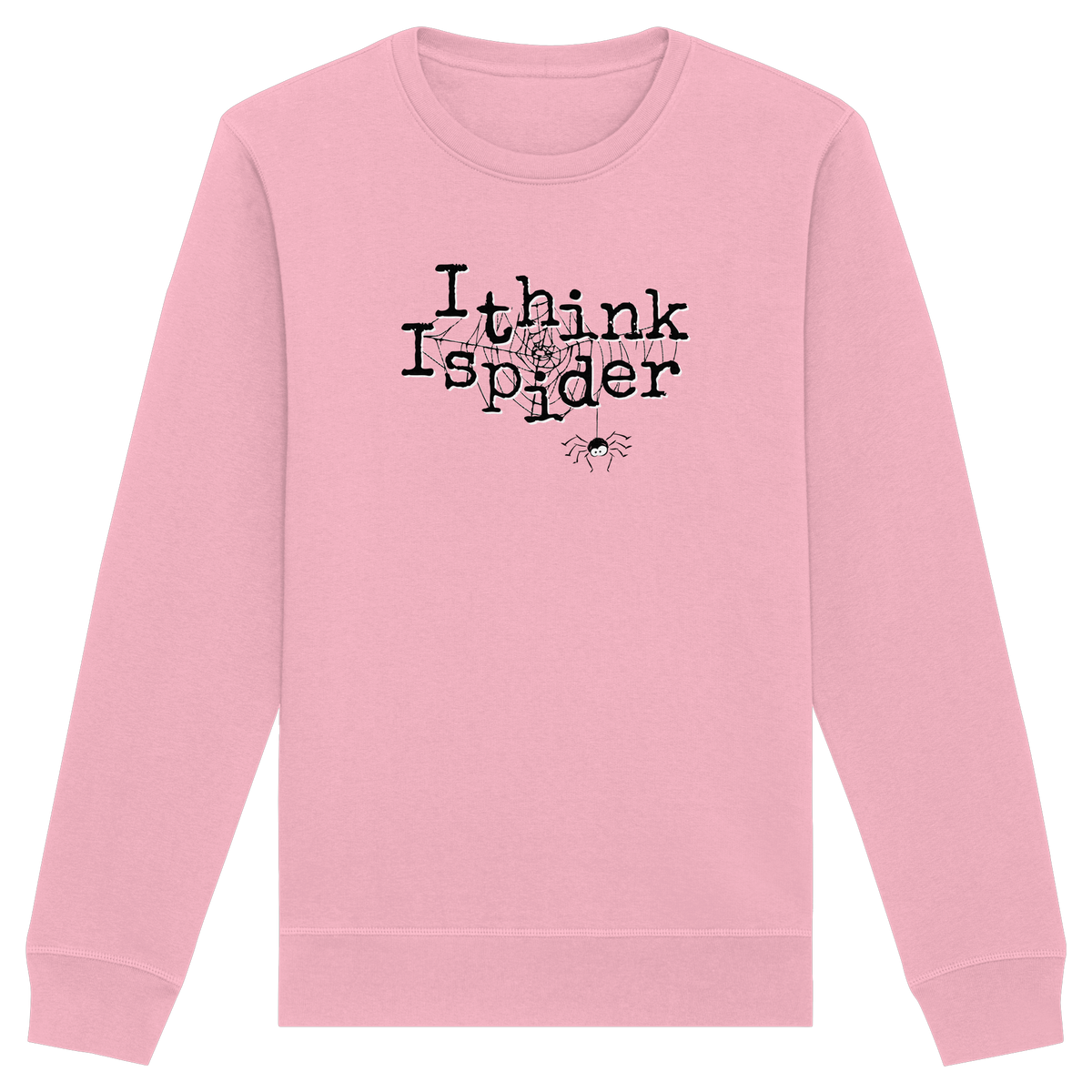 I think I spider - Spinne - Organic Basic Unisex Sweatshirt