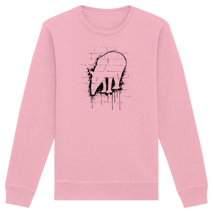 Urban Street Art Tapir Silhouette - Organic Basic Unisex Sweatshirt