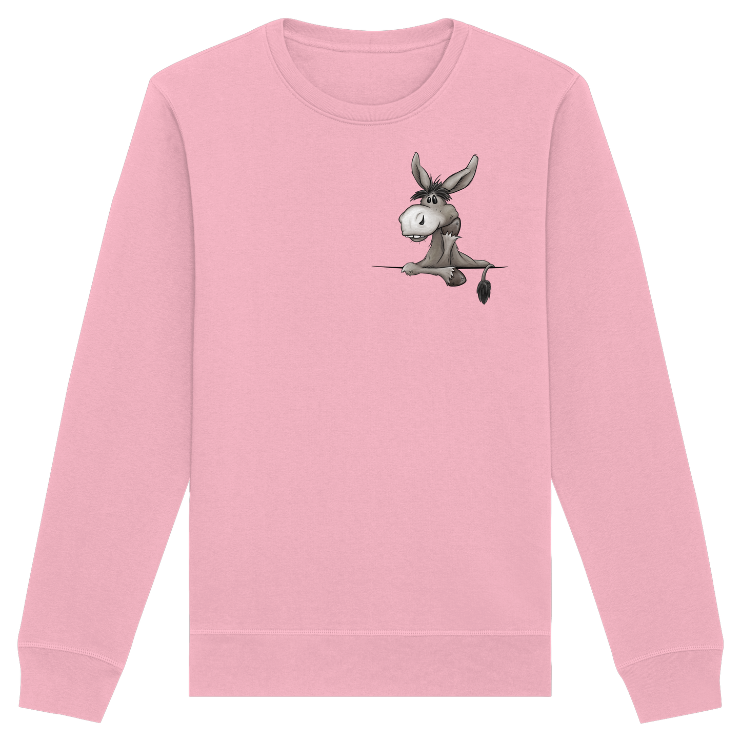 Lustiger lässiger Esel - Organic Basic Unisex Sweatshirt