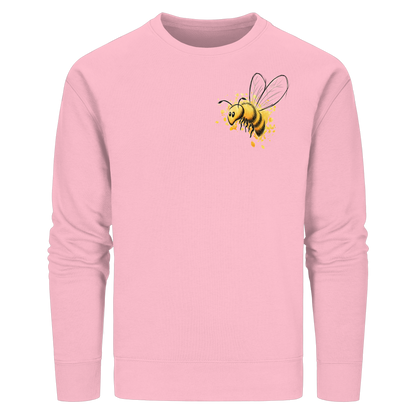 Lässige kleine Honig-Biene - Organic Basic Unisex Sweatshirt