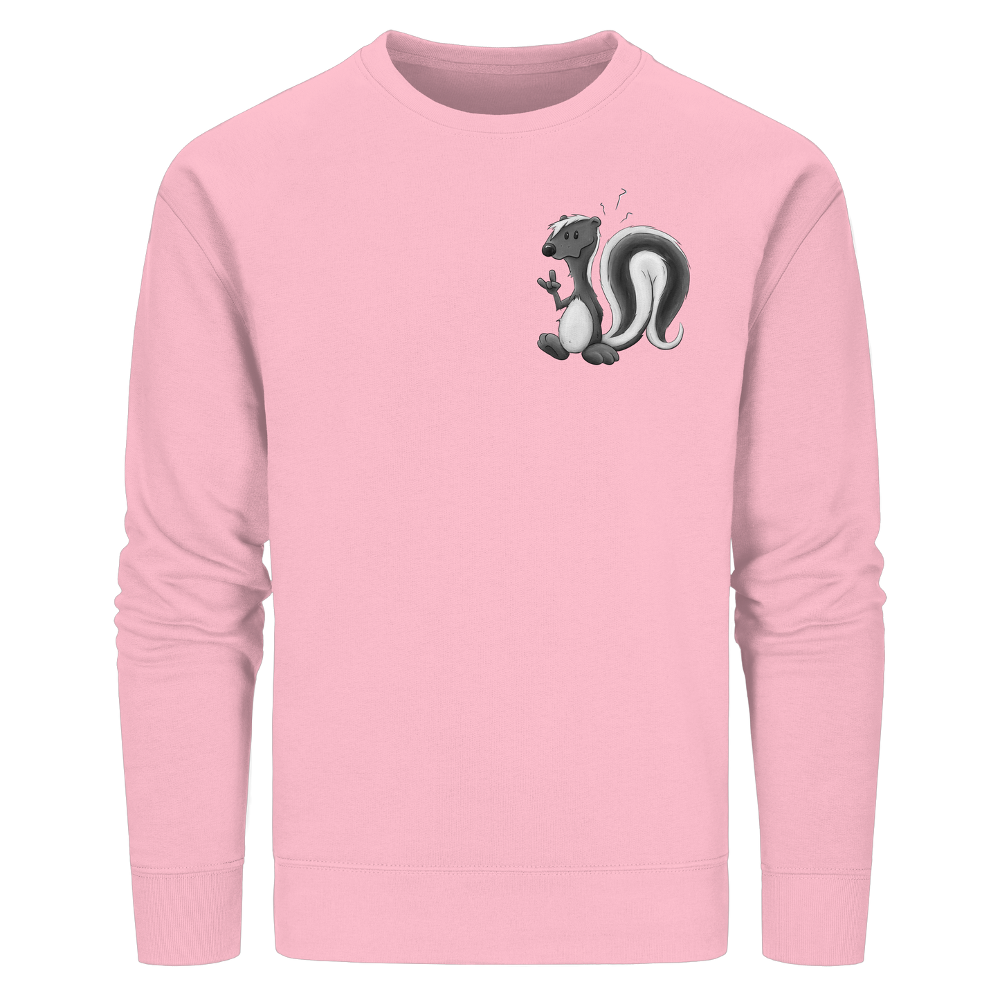 Lustig stinkiges Stinktier - Organic Basic Unisex Sweatshirt