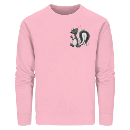 Lustig stinkiges Stinktier - Organic Basic Unisex Sweatshirt
