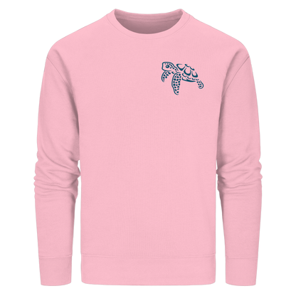 Lässig lustige Wasserschildkröte - Organic Basic Unisex Sweatshirt