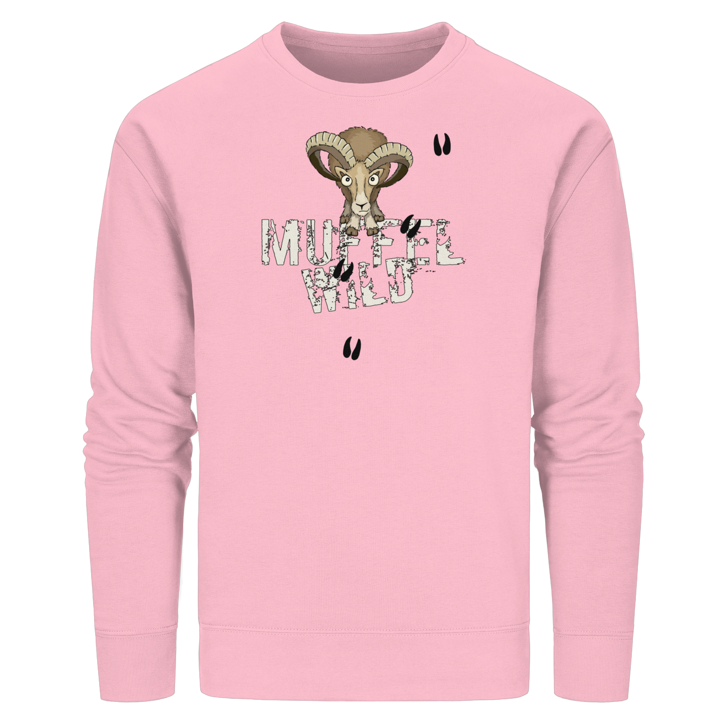 Muffel Wild Mufflon - Organic Basic Unisex Sweatshirt