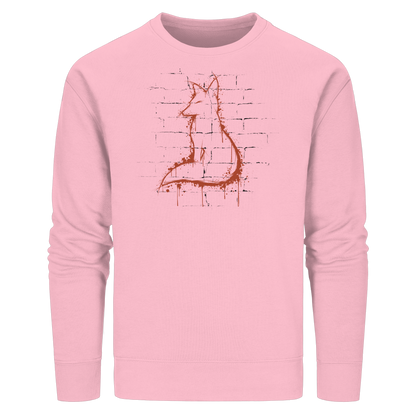 Street Art Fuchs Silhouette - Organic Basic Unisex Sweatshirt