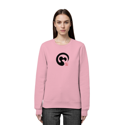 Zen Dodo im japanischen Enso Kreis - Organic Basic Unisex Sweatshirt