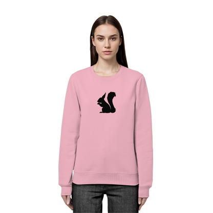 Eichhörnchen Silhouette - Organic Basic Unisex Sweatshirt