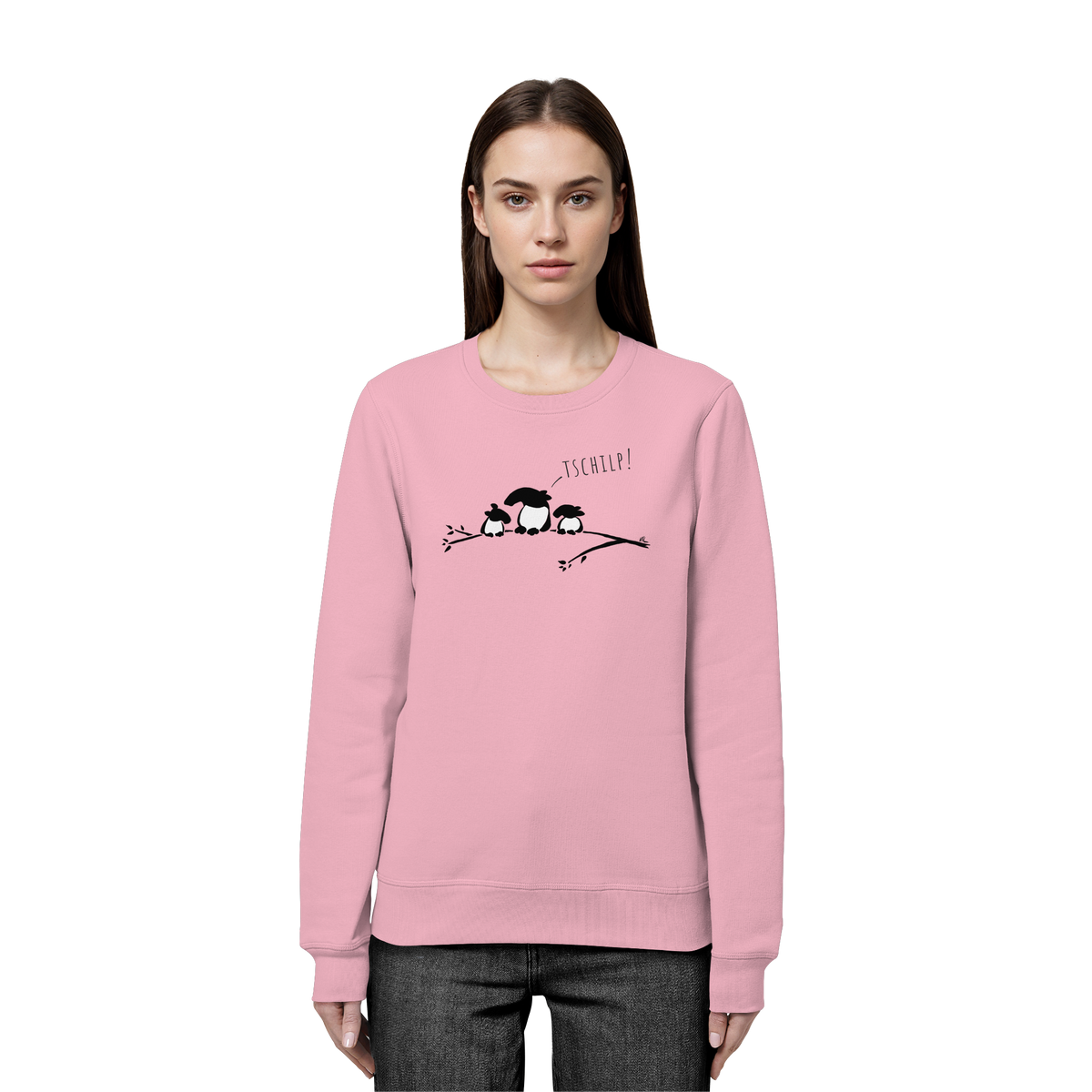 Drei kleine Tapir-Vögel - Organic Basic Unisex Sweatshirt