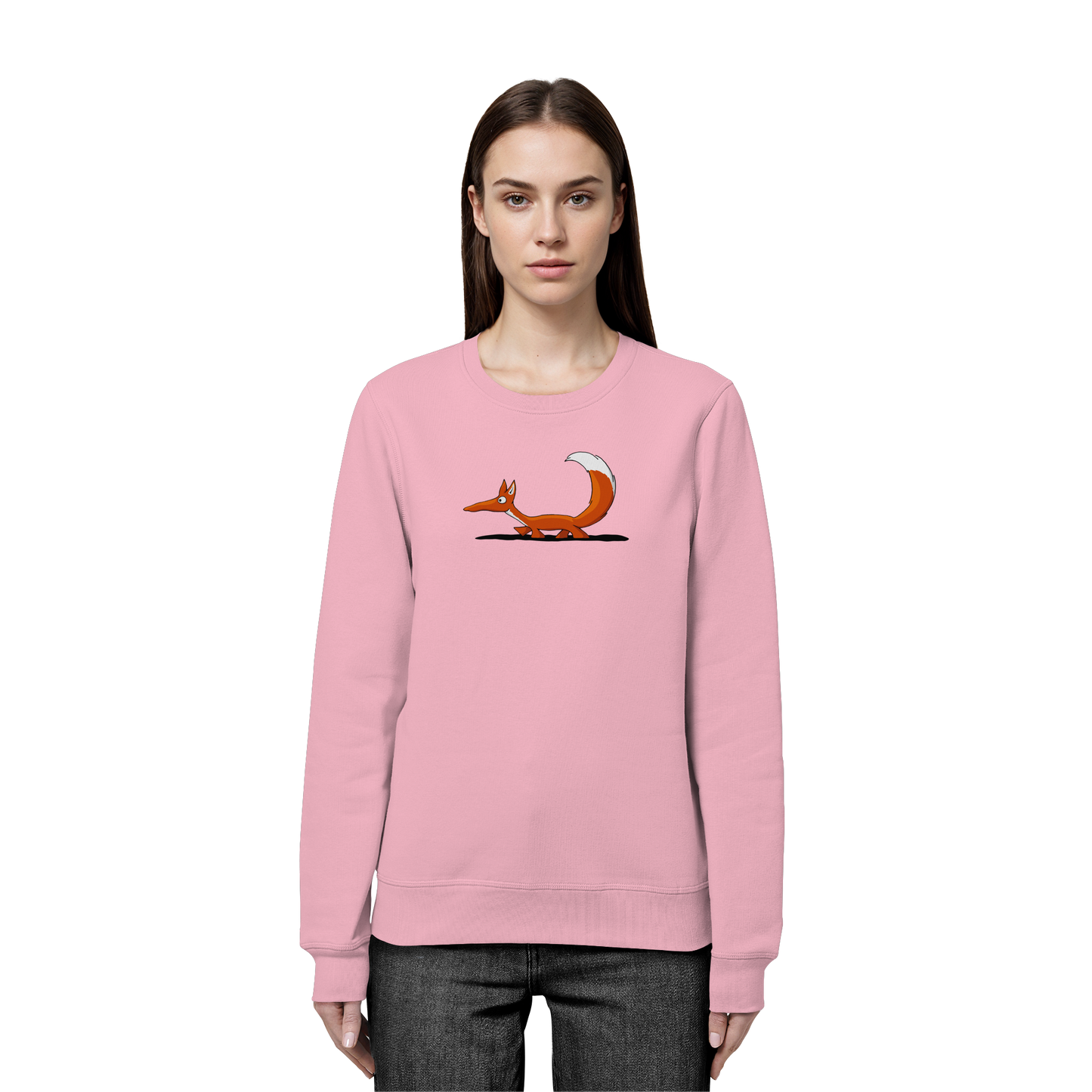 Lässiger cooler Fuchs | Mr. Fox, der Schleicher - Organic Basic Unisex Sweatshirt