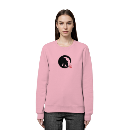 Zen Tapir im japanischen Enso Kreis - Organic Basic Unisex Sweatshirt