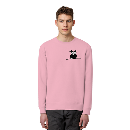 Kleine struppige Eule - Organic Basic Unisex Sweatshirt