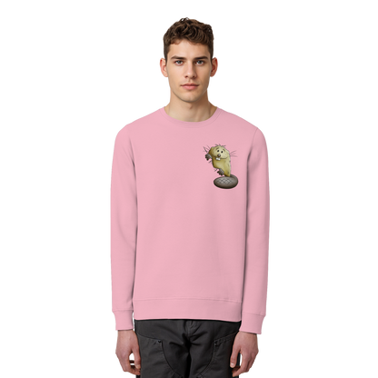 Lustiger frecher Biber - Organic Basic Unisex Sweatshirt