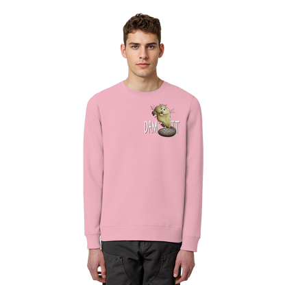 Dam It Verdammt Lustiger Biber - Organic Basic Unisex Sweatshirt