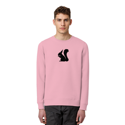 Eichhörnchen Silhouette - Organic Basic Unisex Sweatshirt