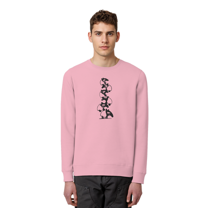 Lustiger Haufen aus Schabracken-Tapiren - Organic Basic Unisex Sweatshirt