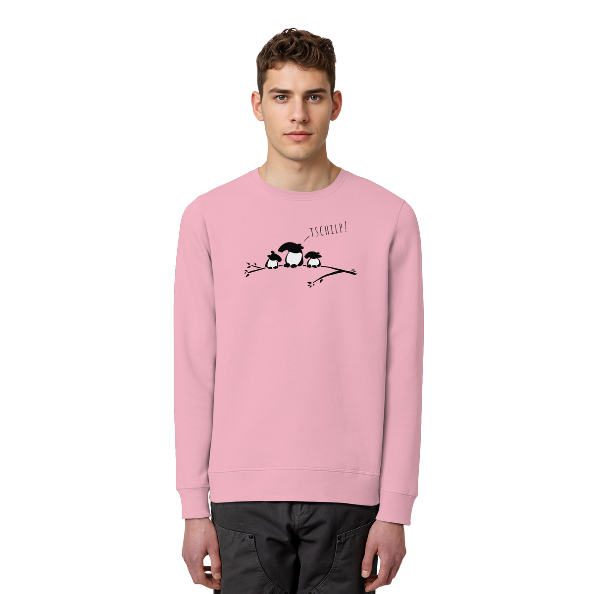 Drei kleine Tapir-Vögel - Organic Basic Unisex Sweatshirt