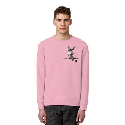 Lustiger lässiger Esel - Organic Basic Unisex Sweatshirt