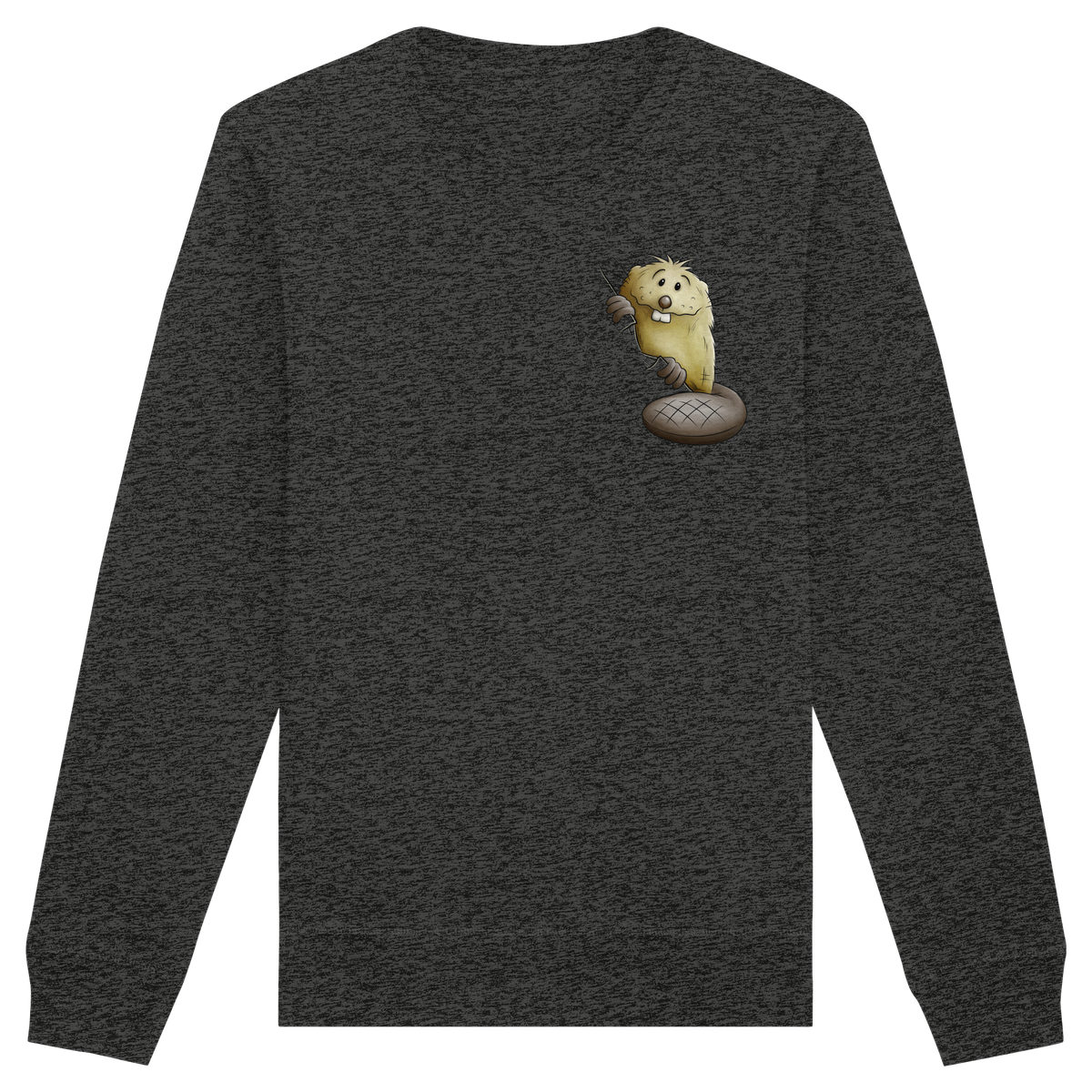 Lustiger frecher Biber - Organic Basic Unisex Sweatshirt
