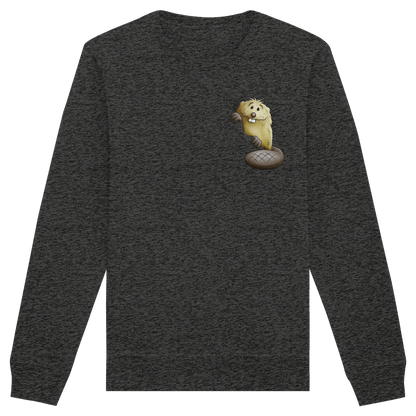 Lustiger frecher Biber - Organic Basic Unisex Sweatshirt