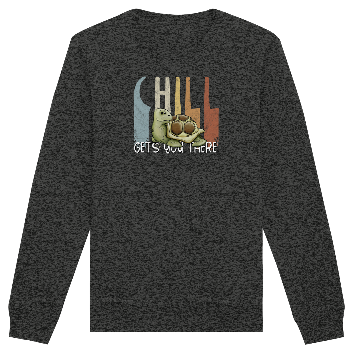 Gechillt gemütliche Schildkröte - Organic Basic Unisex Sweatshirt