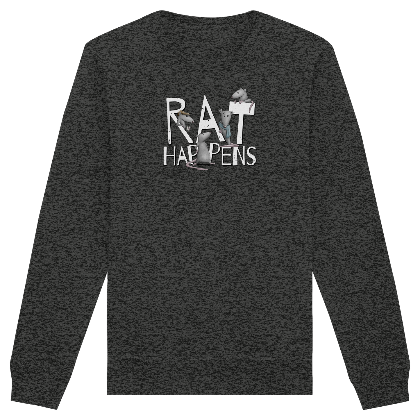 Rat Happens Ratten - Organic Basic Unisex Sweatshirt