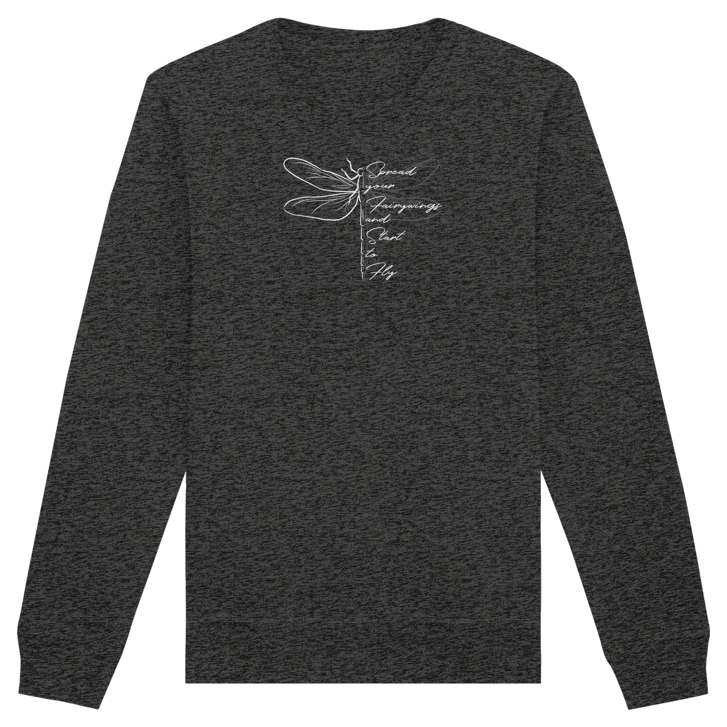 Breite die Flügel aus und flieg los | Libelle - Organic Basic Unisex Sweatshirt