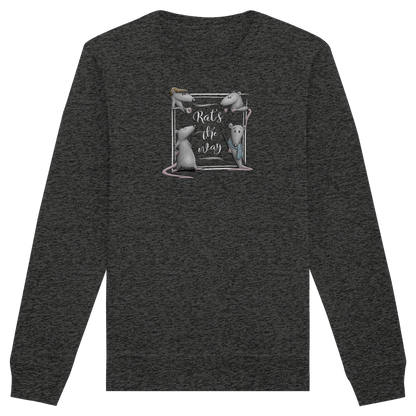 Rat’s The Way Kaffeehaus Ratten - Organic Basic Unisex Sweatshirt