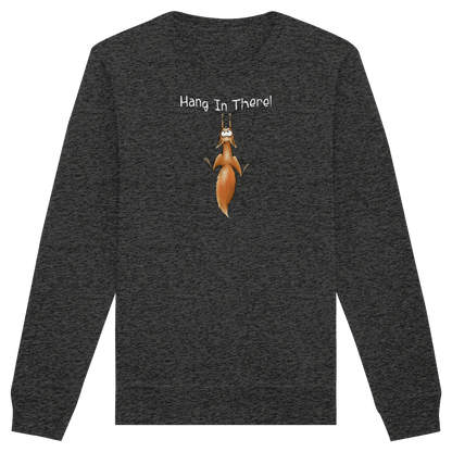 Hang In There | Lässiges Eichhörnchen - Organic Basic Unisex Sweatshirt