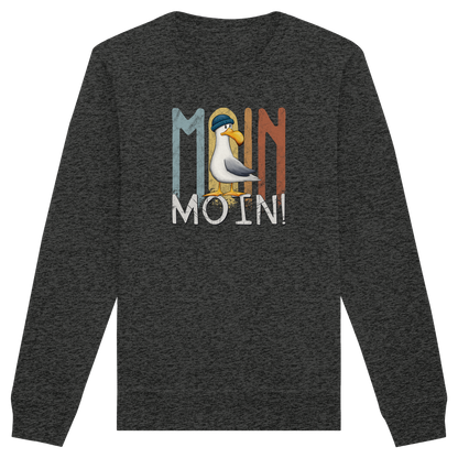 Moin Moin norddeutsche Möwe - Organic Basic Unisex Sweatshirt