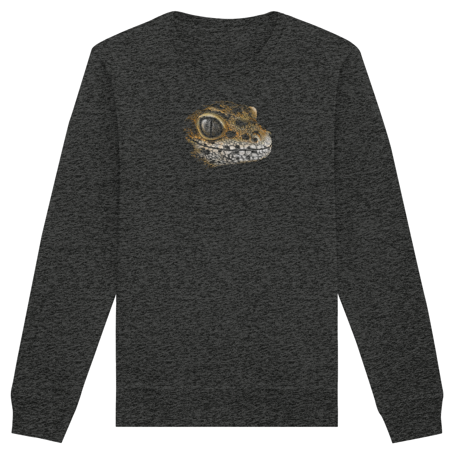 Leopard Gecko Skizze Kritzelkunst - Organic Basic Unisex Sweatshirt