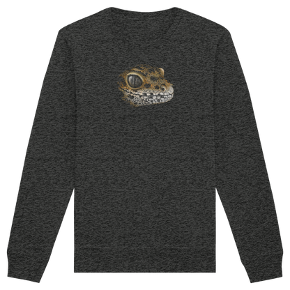 Leopard Gecko Skizze Kritzelkunst - Organic Basic Unisex Sweatshirt