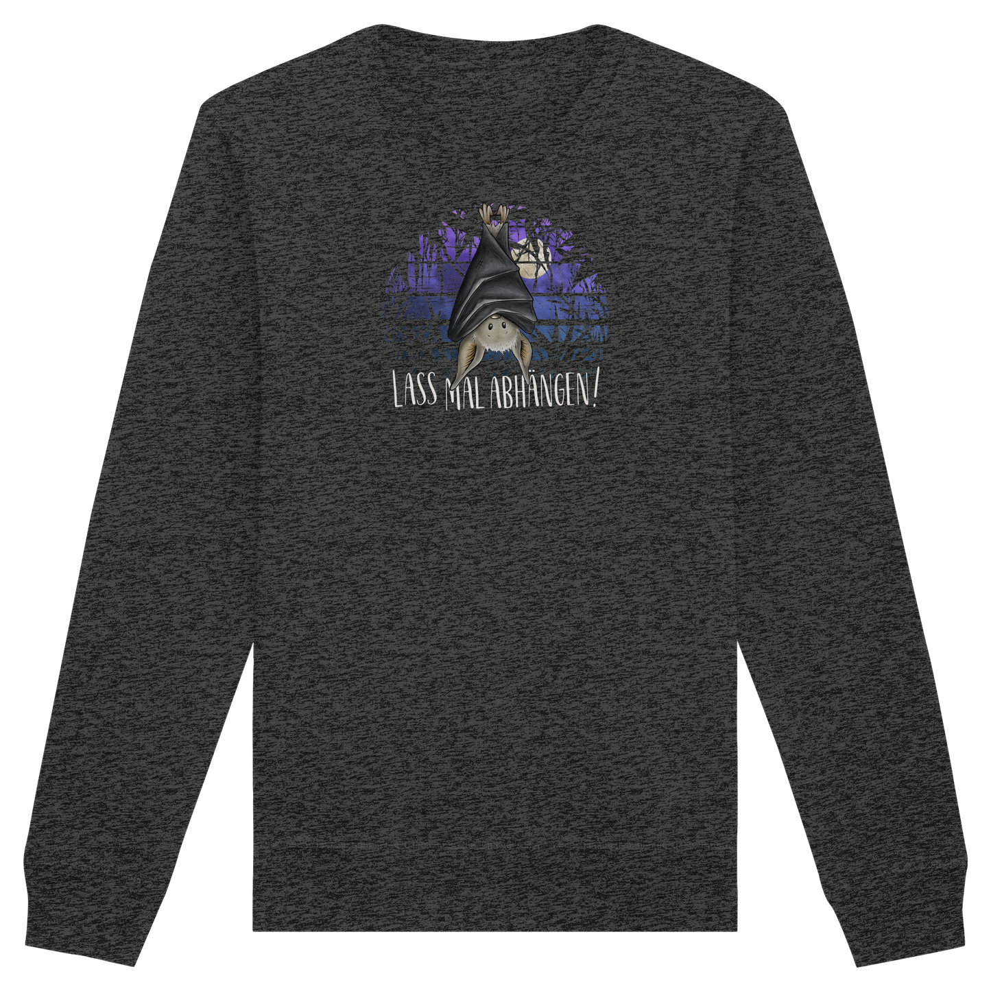 Lass mal abhängen Fledermaus - Organic Basic Unisex Sweatshirt