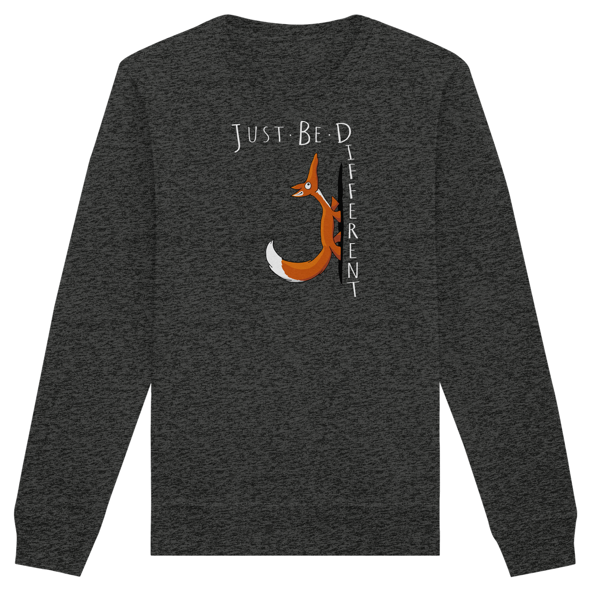 Just Be Different | Sei Anders, kleiner Fuchs - Organic Basic Unisex Sweatshirt