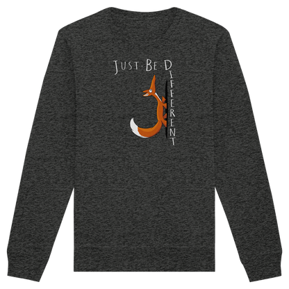 Just Be Different | Sei Anders, kleiner Fuchs - Organic Basic Unisex Sweatshirt