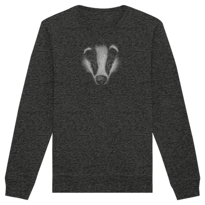 Kritzel-Kunst Dachs Illustration - Organic Basic Unisex Sweatshirt
