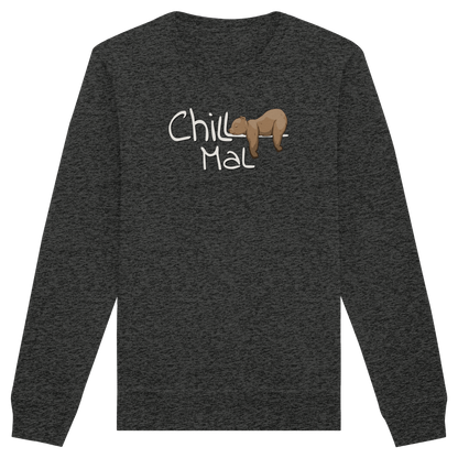 Chill Mal schläfriger Braunbär - Organic Basic Unisex Sweatshirt