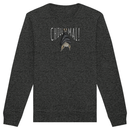 Chill Mal gemütliche Fledermaus - Organic Basic Unisex Sweatshirt