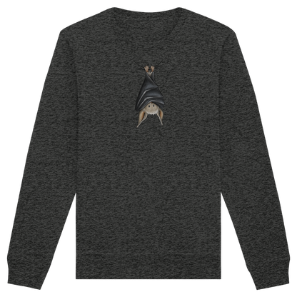 Lustig chillende Fledermaus - Organic Basic Unisex Sweatshirt