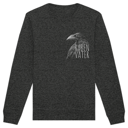 Rabenvater schwarzer Rabe Krähe - Organic Basic Unisex Sweatshirt