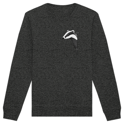 Lässiger Dachs Meister Grimbart - Organic Basic Unisex Sweatshirt