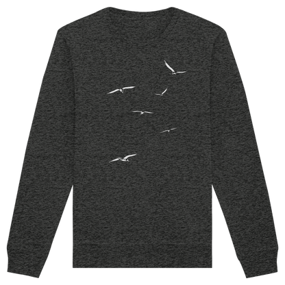 Vogelschwarm – Traum vom Fliegen - Organic Basic Unisex Sweatshirt
