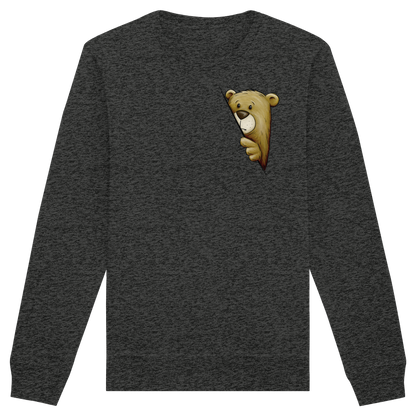 Funky Bär Illustration - Organic Basic Unisex Sweatshirt