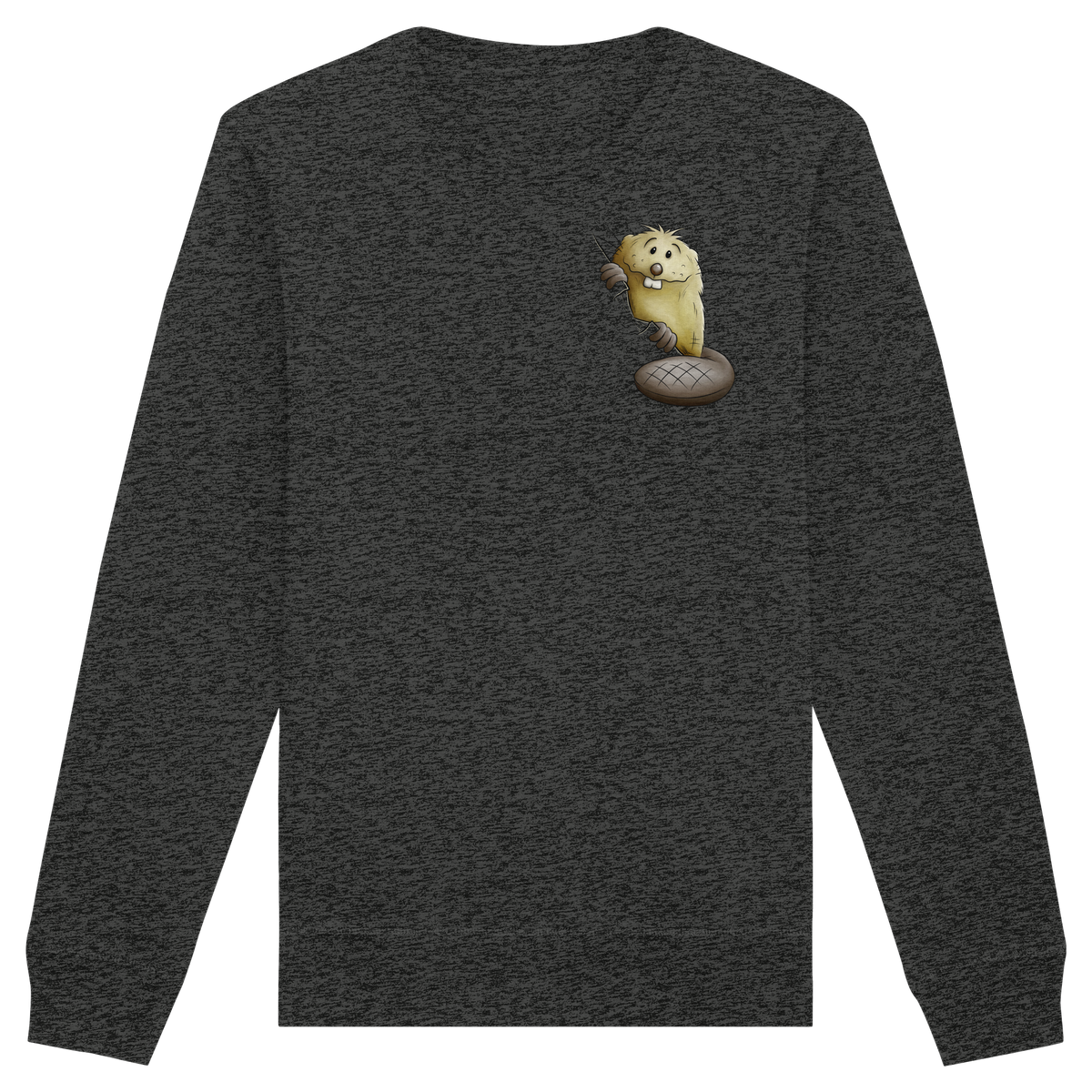Lustiger frecher Biber - Organic Basic Unisex Sweatshirt